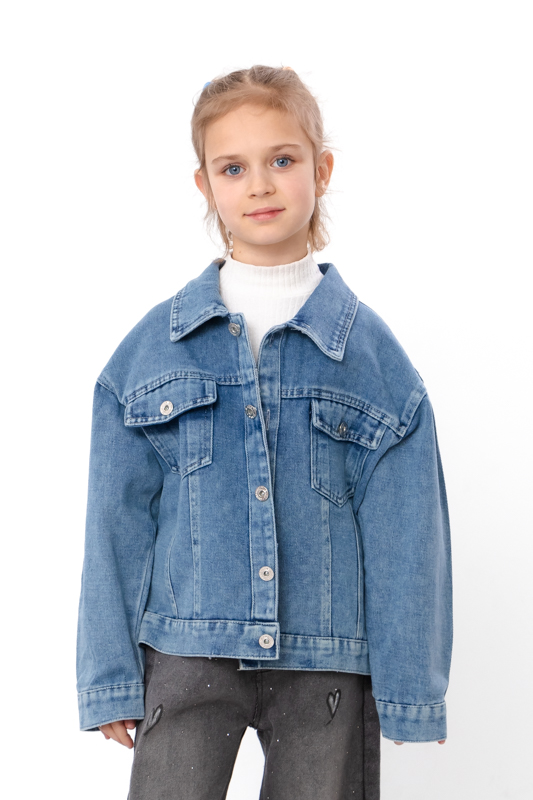 Куртка джинсова для дівчинки